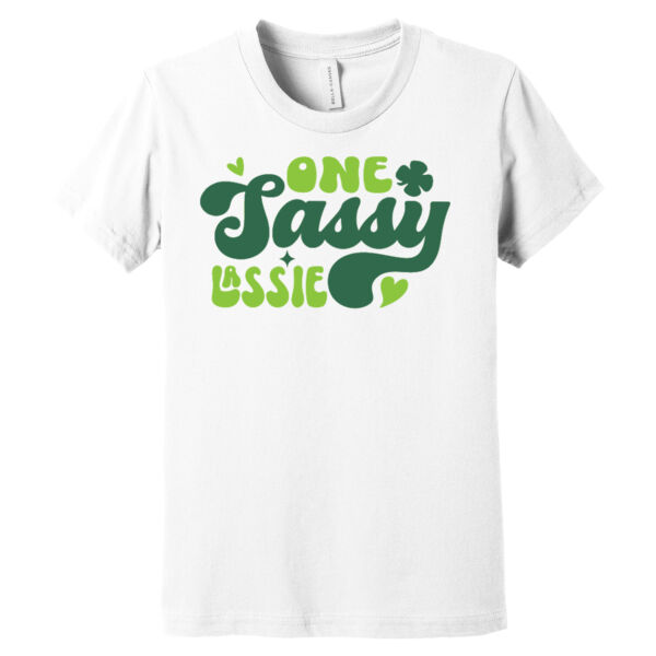 One Sassy Lassie - Youth Jersey Short Sleeve Tee Thumbnail