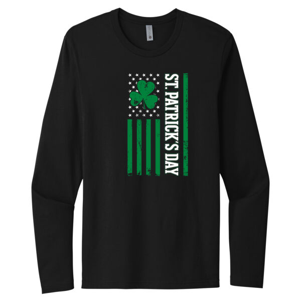 USA St. Patrick's Day - Unisex Premium Cotton Long Sleeve T-Shirt Thumbnail