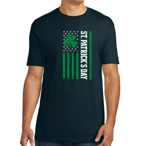 USA St. Patrick's Day - Unisex Premium Cotton T-Shirt Thumbnail