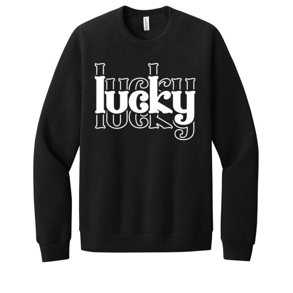Lucky - Unisex Premium Fleece Crew Sweatshirt Thumbnail