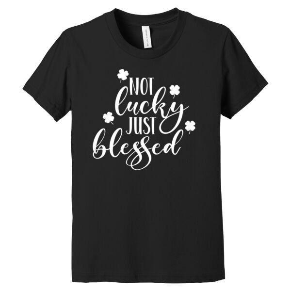 Lucky and Blessed - Youth Jersey Short Sleeve Tee Thumbnail