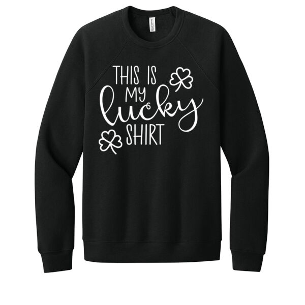 My Lucky Shirt - Unisex Premium Fleece Crew Sweatshirt Thumbnail