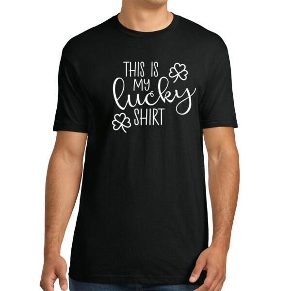 My Lucky Shirt - Unisex Premium Cotton T-Shirt Thumbnail