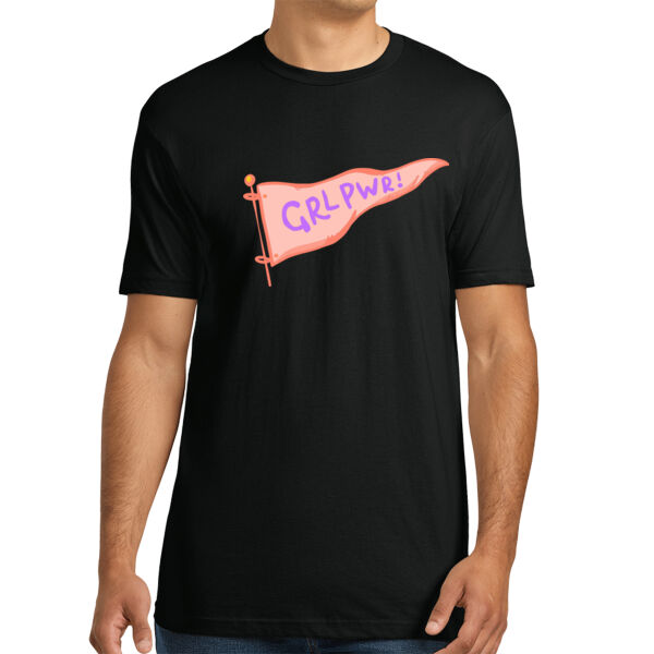 Girl Power - Unisex Premium Cotton T-Shirt Thumbnail