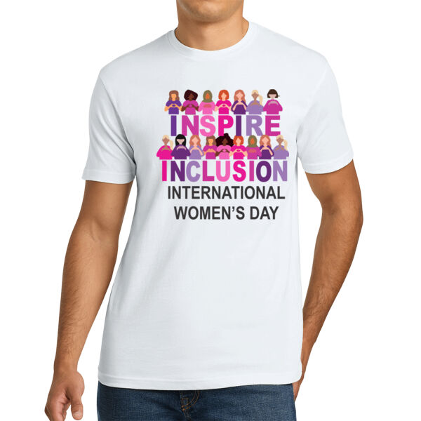 Inspire Inclusion - Unisex Premium Cotton T-Shirt Thumbnail