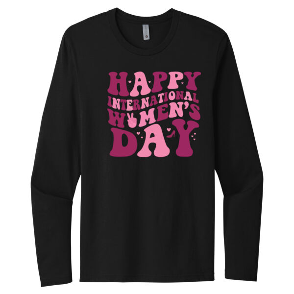 International Women's Day - Unisex Premium Cotton Long Sleeve T-Shirt Thumbnail