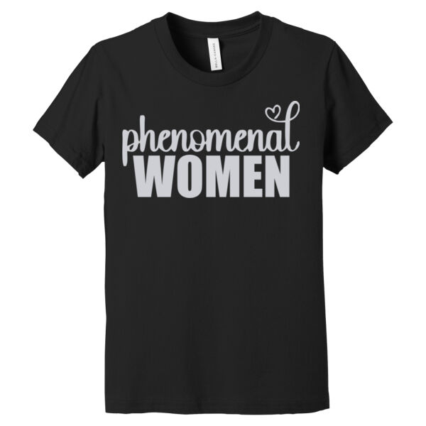 Phenomenal Women - Youth Jersey Short Sleeve Tee Thumbnail