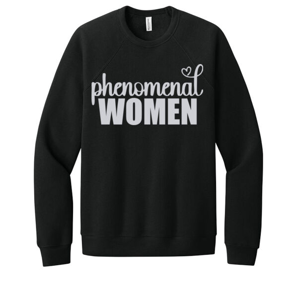 Phenomenal Women - Unisex Premium Fleece Crew Sweatshirt Thumbnail