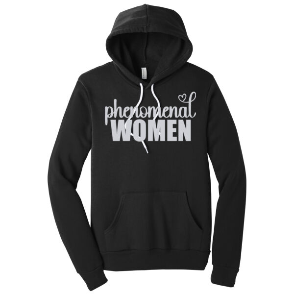 Phenomenal Women - Unisex Premium Fleece Hooded Sweatshirt Thumbnail