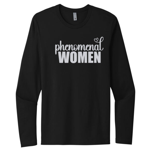 Phenomenal Women - Unisex Premium Cotton Long Sleeve T-Shirt Thumbnail