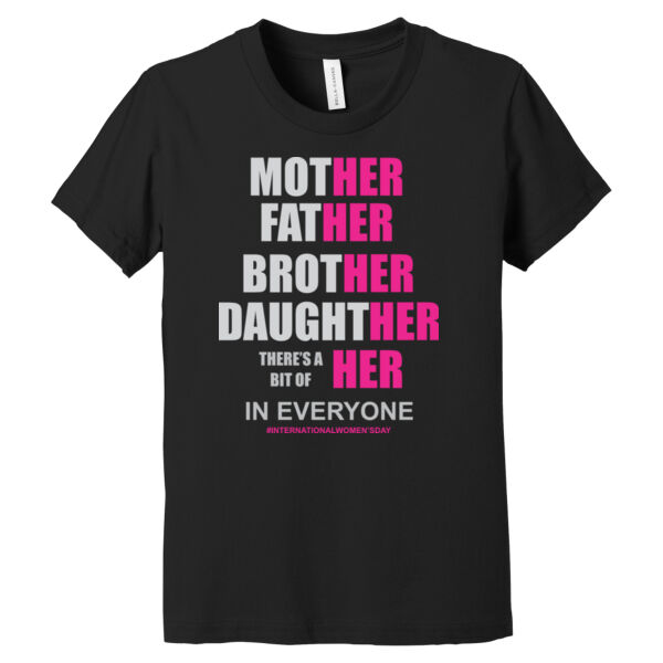 Everything About Her - Youth Jersey Short Sleeve Tee Thumbnail