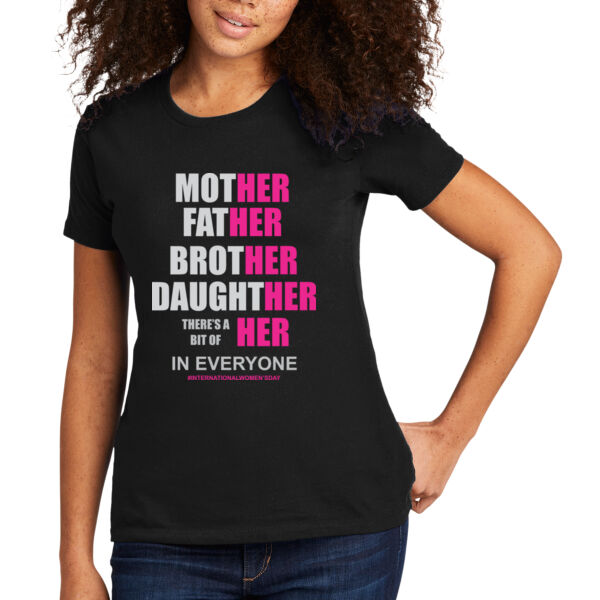 Everything About Her - Women's Premium Cotton T-Shirt Thumbnail