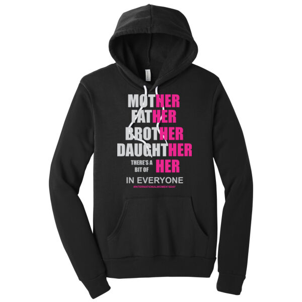 Everything About Her - Unisex Premium Fleece Hooded Sweatshirt Thumbnail