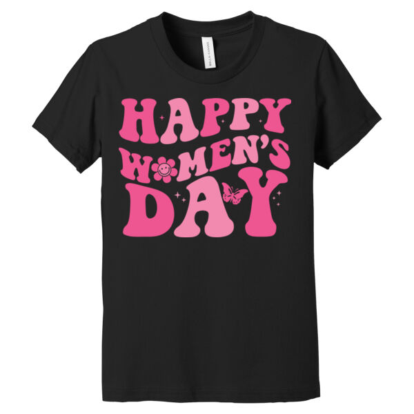Happy Women's Day - Youth Jersey Short Sleeve Tee Thumbnail