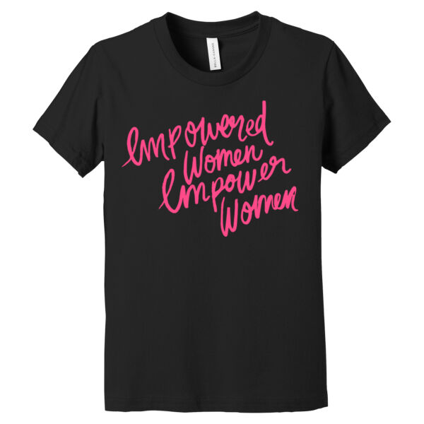 Empower Women - Youth Jersey Short Sleeve Tee Thumbnail