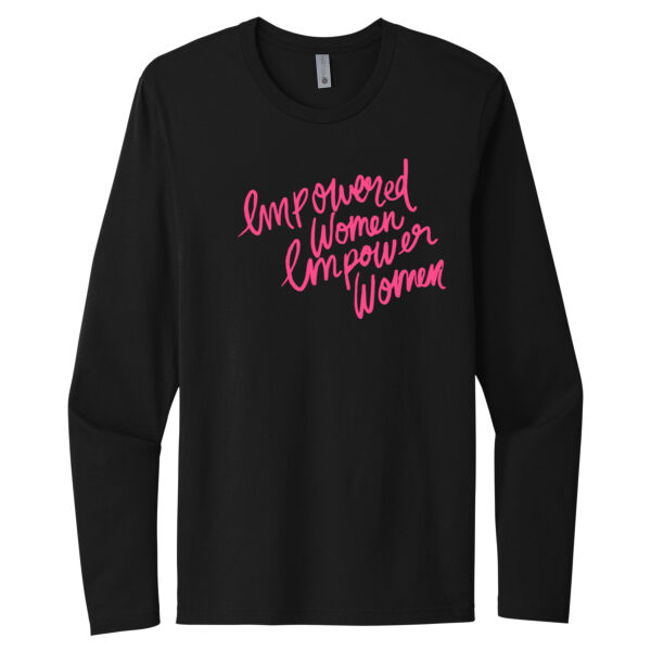 Empower Women - Unisex Premium Cotton Long Sleeve T-Shirt Thumbnail