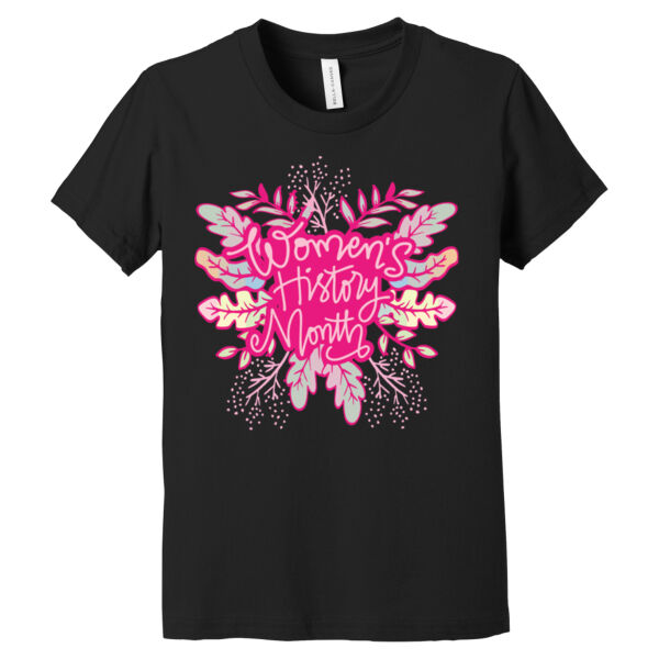 Women's History Month 1 - Youth Jersey Short Sleeve Tee Thumbnail