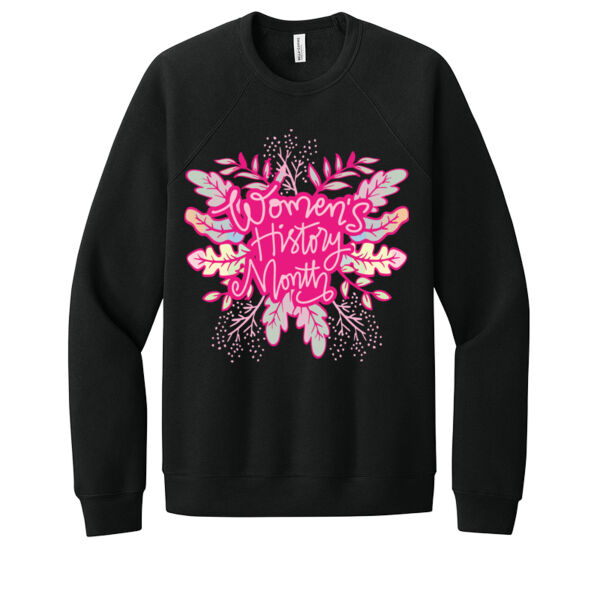 Women's History Month 1 - Unisex Premium Fleece Crew Sweatshirt Thumbnail