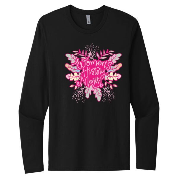 Women's History Month 1 - Unisex Premium Cotton Long Sleeve T-Shirt Thumbnail