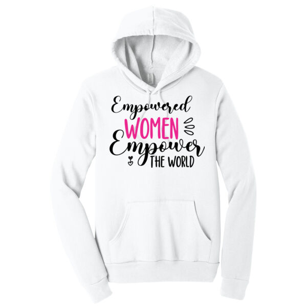 Empower The World - Unisex Premium Fleece Hooded Sweatshirt Thumbnail