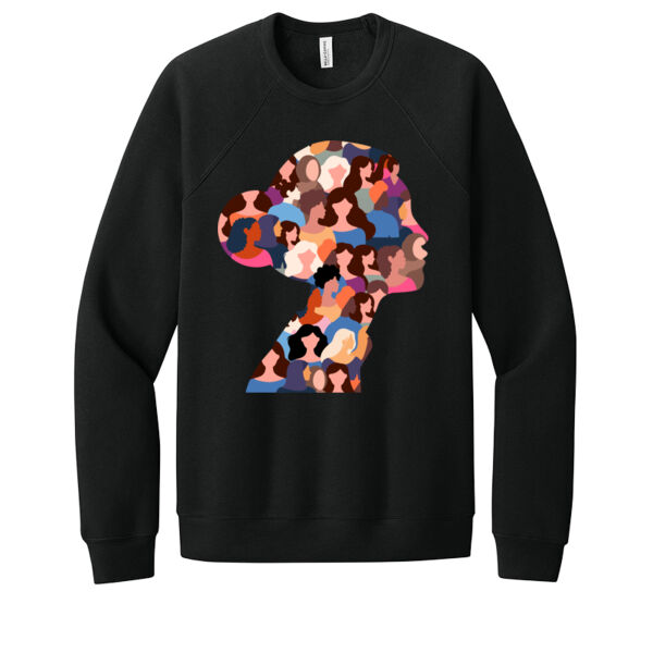 Girl - Unisex Premium Fleece Crew Sweatshirt Thumbnail