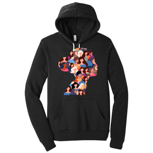 Girl - Unisex Premium Fleece Hooded Sweatshirt Thumbnail