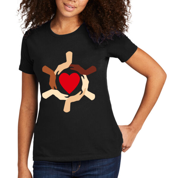 Hands & Heart - Women's Premium Cotton T-Shirt Thumbnail