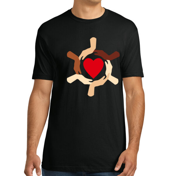 Hands & Heart - Unisex Premium Cotton T-Shirt Thumbnail