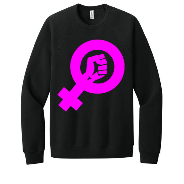 Girl Power 3 - Unisex Premium Fleece Crew Sweatshirt Thumbnail