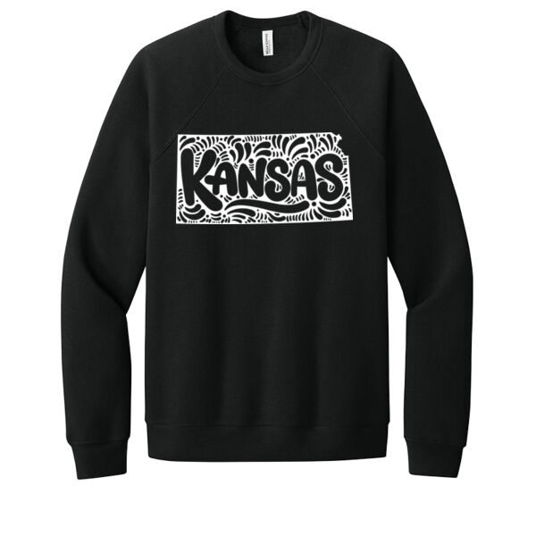 Kansas - Unisex Premium Fleece Crew Sweatshirt Thumbnail