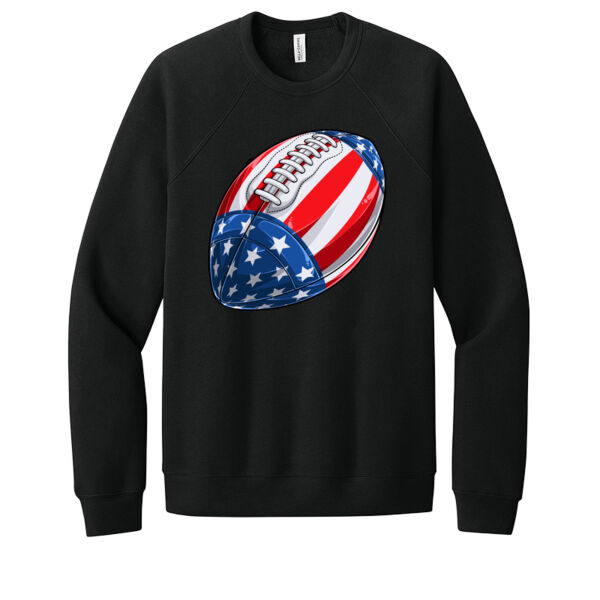 USA Football - Unisex Premium Fleece Crew Sweatshirt Thumbnail