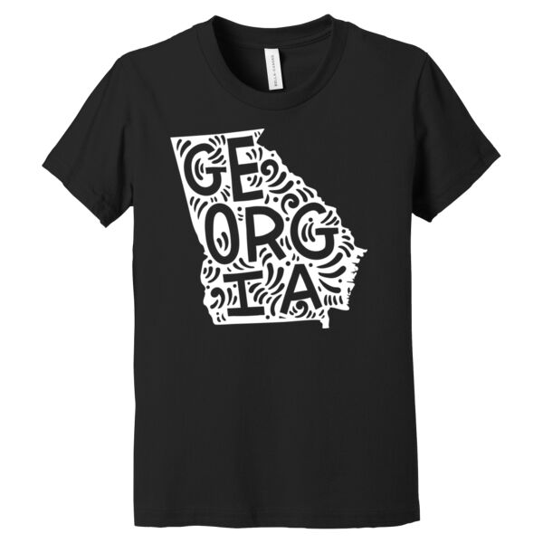 Georgia - Youth Jersey Short Sleeve Tee Thumbnail
