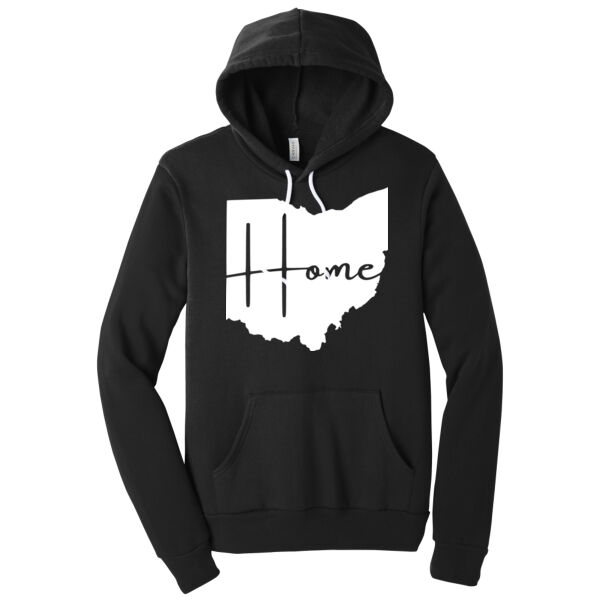 Map Home - Unisex Premium Fleece Hooded Sweatshirt Thumbnail
