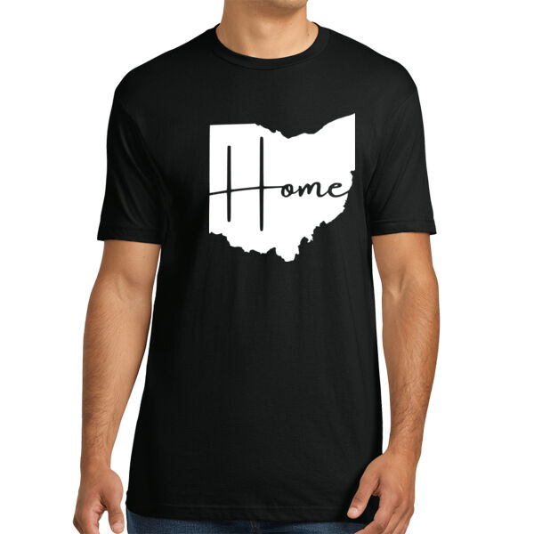 Map Home - Unisex Premium Cotton T-Shirt Thumbnail