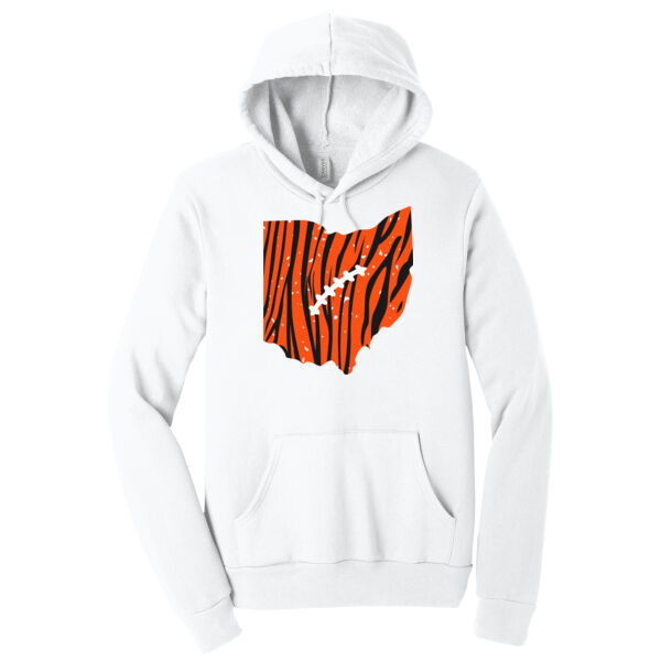 Cinci Football - Unisex Premium Fleece Hooded Sweatshirt Thumbnail
