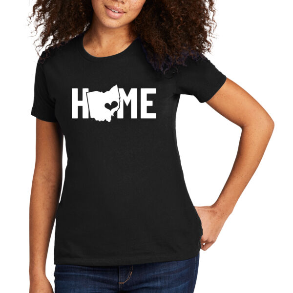 Ohio Home - Women's Premium Cotton T-Shirt Thumbnail