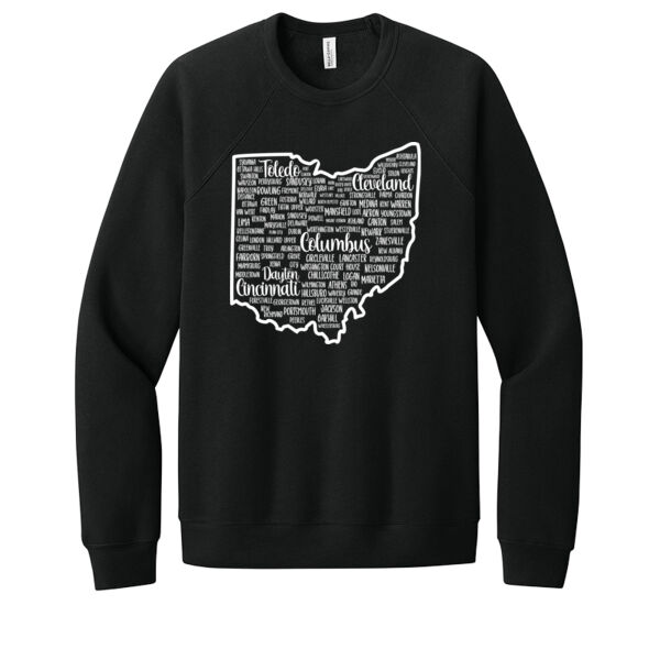 Ohio Cities - Unisex Premium Fleece Crew Sweatshirt Thumbnail