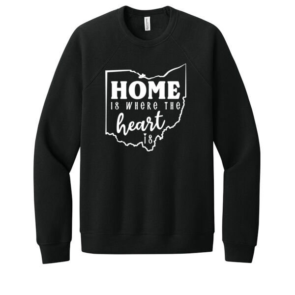 Home is Ohio - Unisex Premium Fleece Crew Sweatshirt Thumbnail