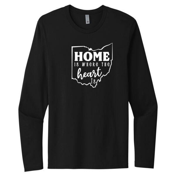 Home is Ohio - Unisex Premium Cotton Long Sleeve T-Shirt Thumbnail