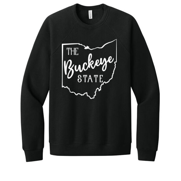 The Buckeye State - Unisex Premium Fleece Crew Sweatshirt Thumbnail