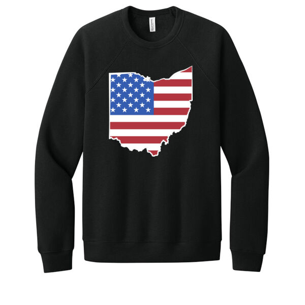 Ohio USA - Unisex Premium Fleece Crew Sweatshirt Thumbnail