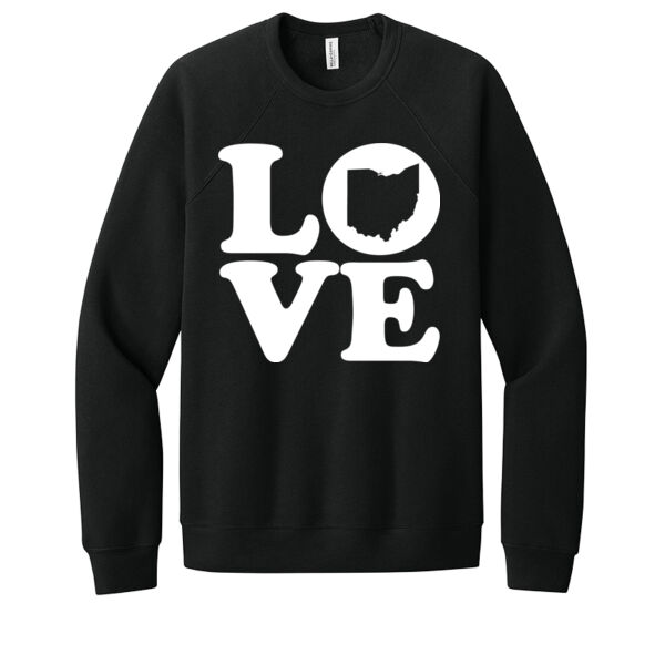 Ohio Love - Unisex Premium Fleece Crew Sweatshirt Thumbnail