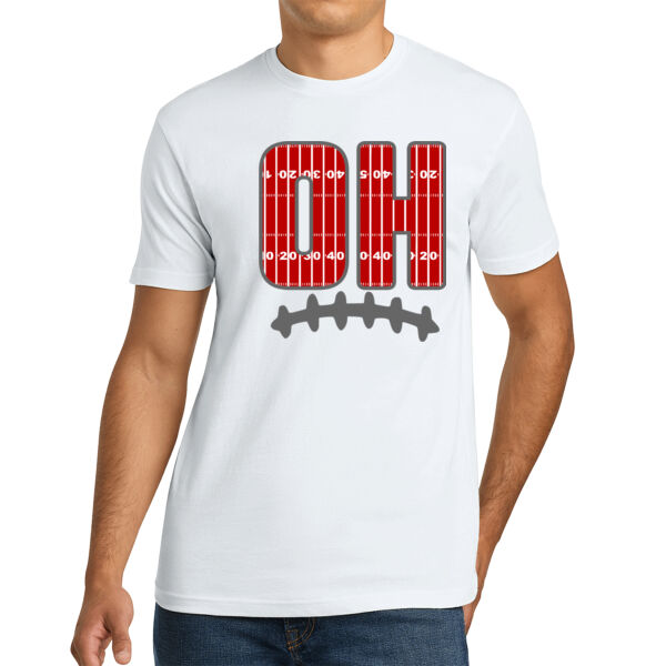 OH Football - Unisex Premium Cotton T-Shirt Thumbnail