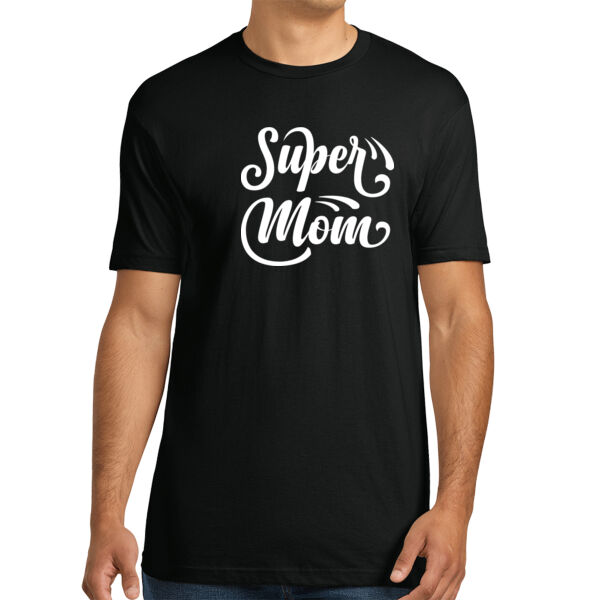 Super Mom - Unisex Premium Cotton T-Shirt Thumbnail