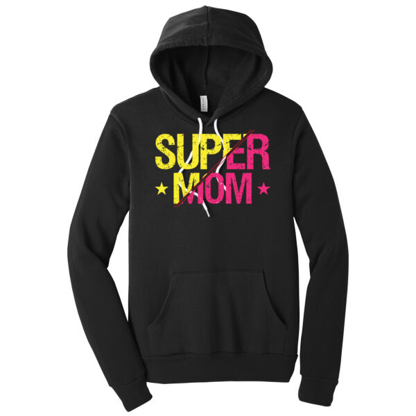 Super Mom 2 - Unisex Premium Fleece Hooded Sweatshirt Thumbnail