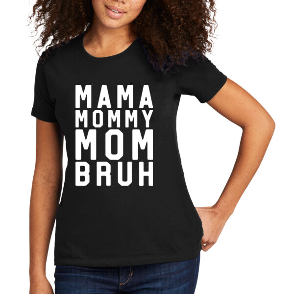 Mommy, Mom - Women's Premium Cotton T-Shirt Thumbnail
