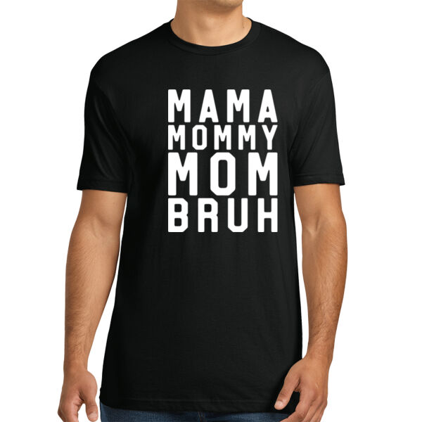 Mommy, Mom - Unisex Premium Cotton T-Shirt Thumbnail