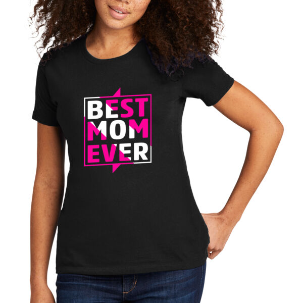 Best Mom Ever 2 - Women's Premium Cotton T-Shirt Thumbnail