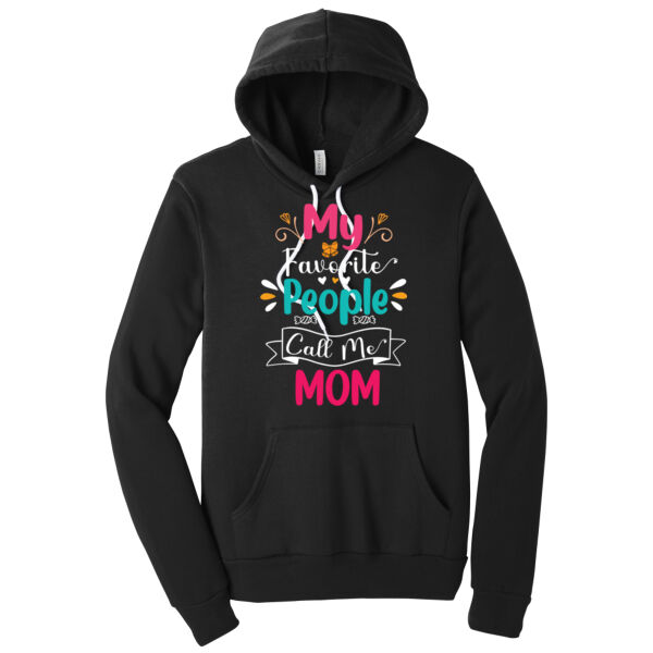 Call Me Mom - Unisex Premium Fleece Hooded Sweatshirt Thumbnail