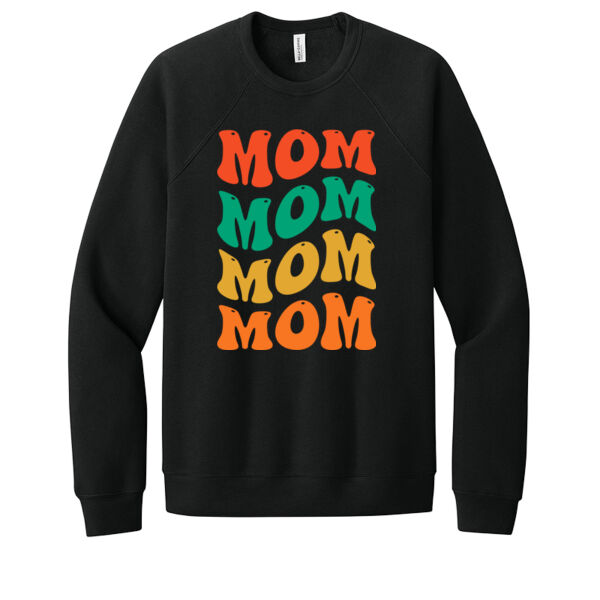 Mom, Mom, Mom - Unisex Premium Fleece Crew Sweatshirt Thumbnail